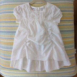 Kids R Us White butterfly tunic 4T